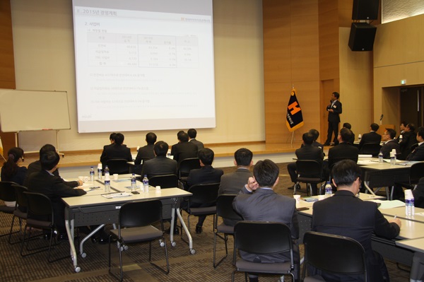 2015년 관리자리더십 향상과정 경영기획본부장 교육사진
